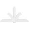 Ekena Millwork Redmond Architectural Grade PVC Gable Bracket, 72"W x 39"H x 4"D x 6"F, 13/12 Pitch GBP072X39X0406RED00 - alternate 2